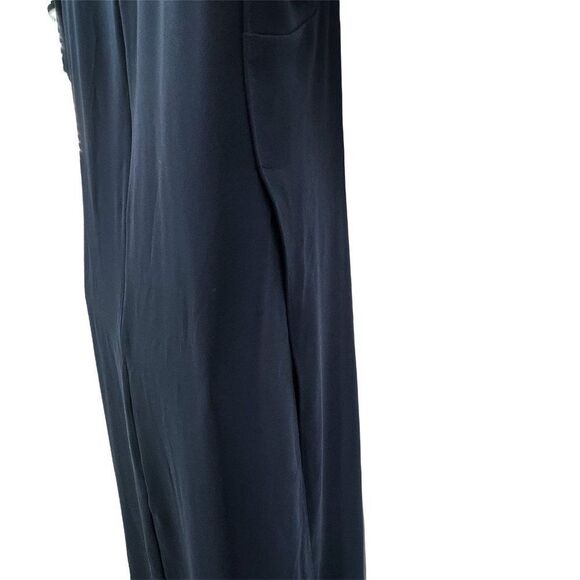 Polo Ralph Lauren Twill Short Sleeve Side Slit Tunic Top Navy Blue Size 0 - Picture 10 of 15